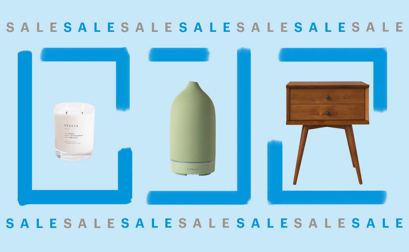 collage of home items on sale