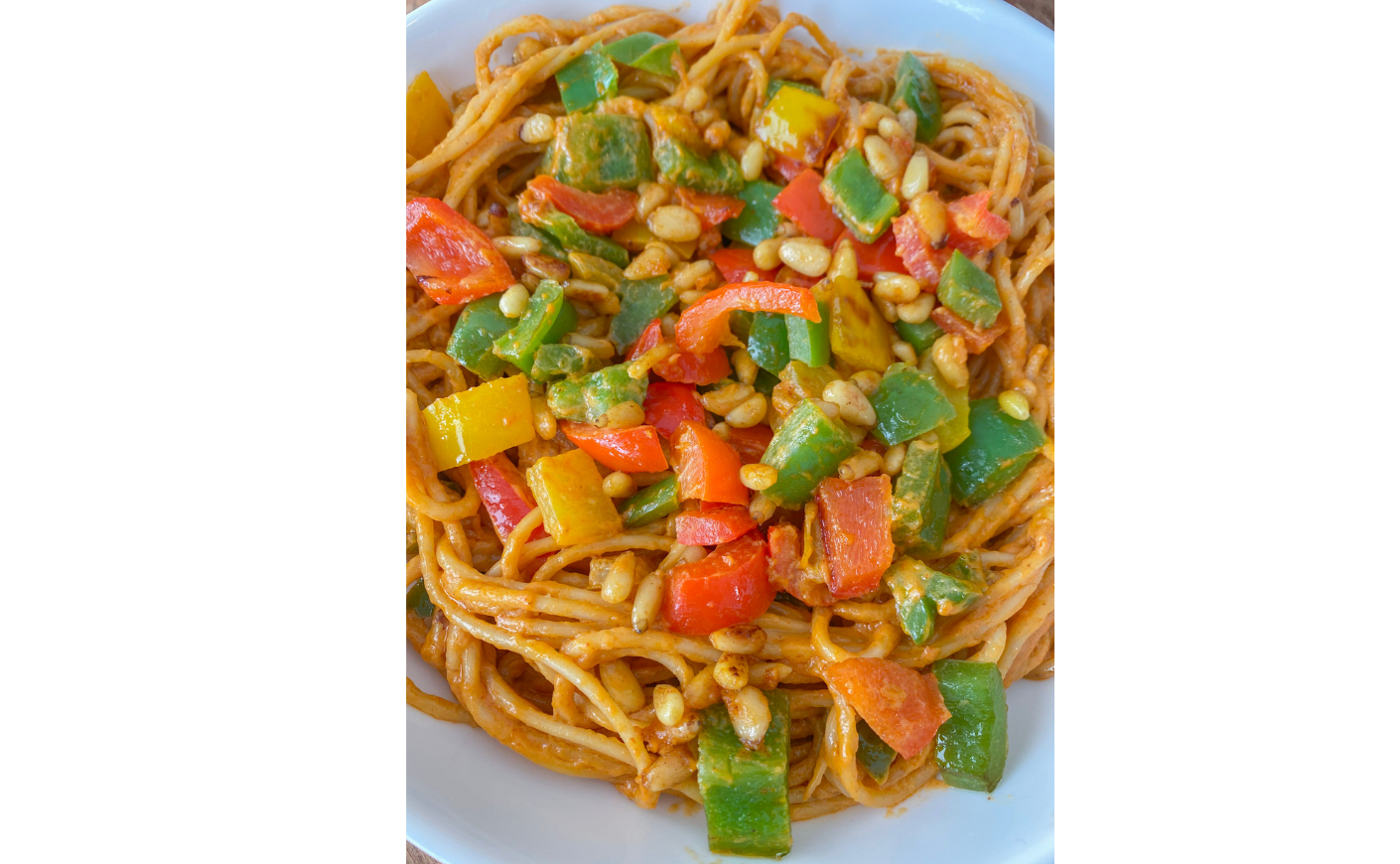 peanut sauce noodle stir fry