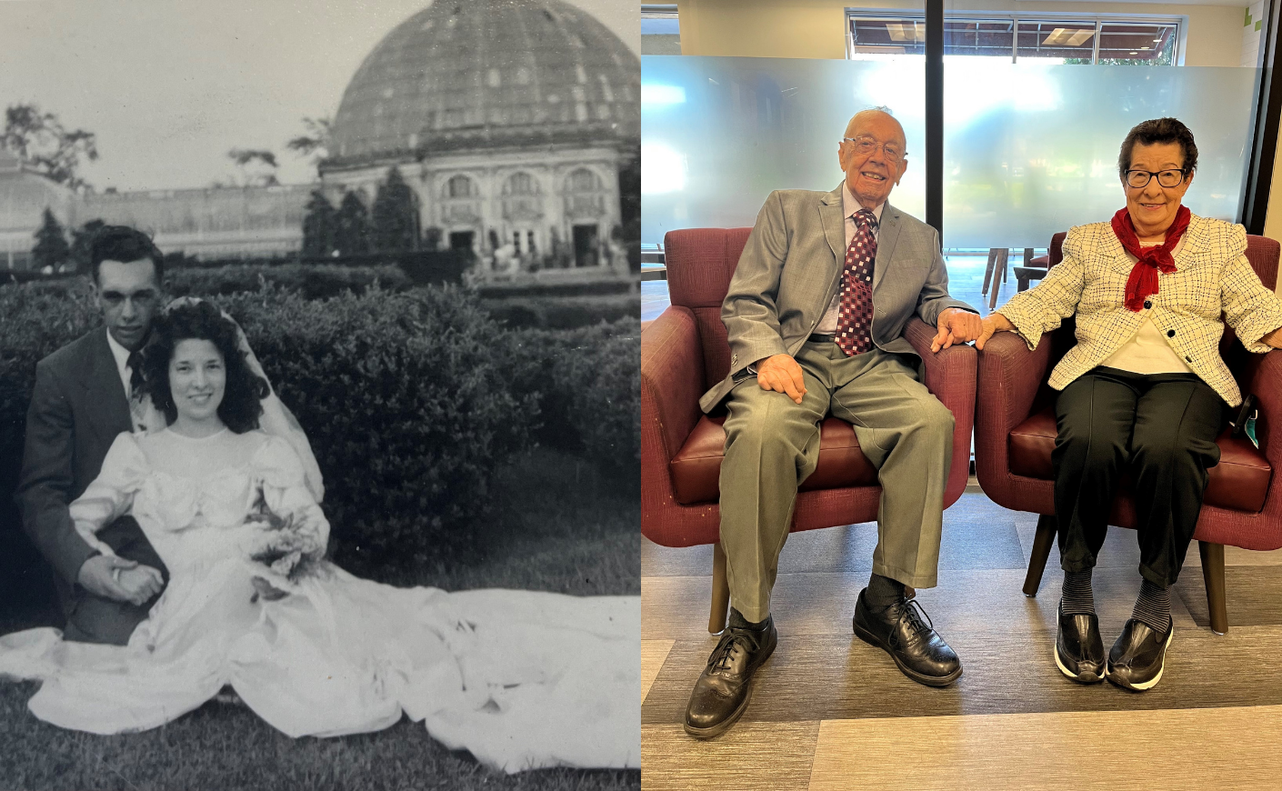 rosie and robert shaffer then and now