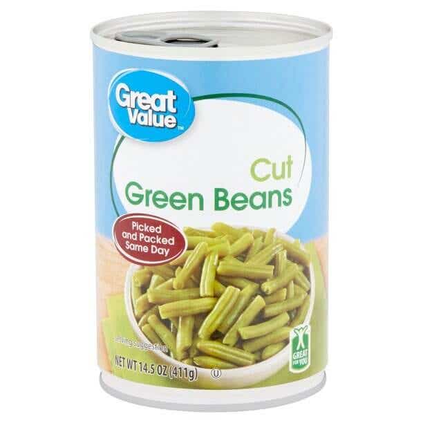 can of green beans