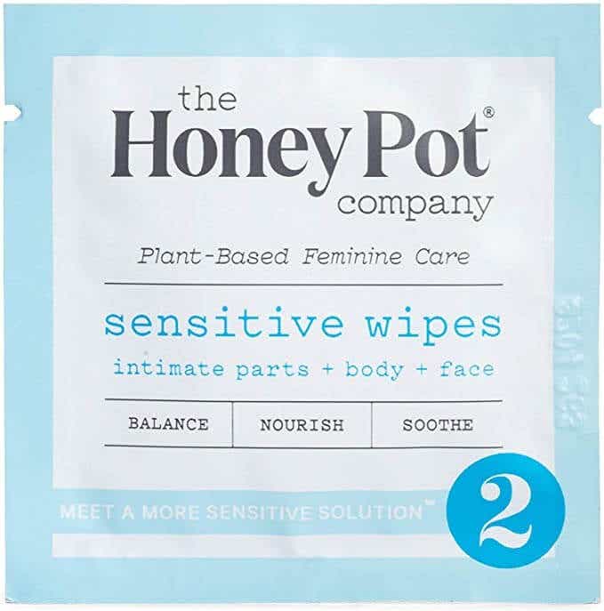 the honey pot company sensitive body wipes
