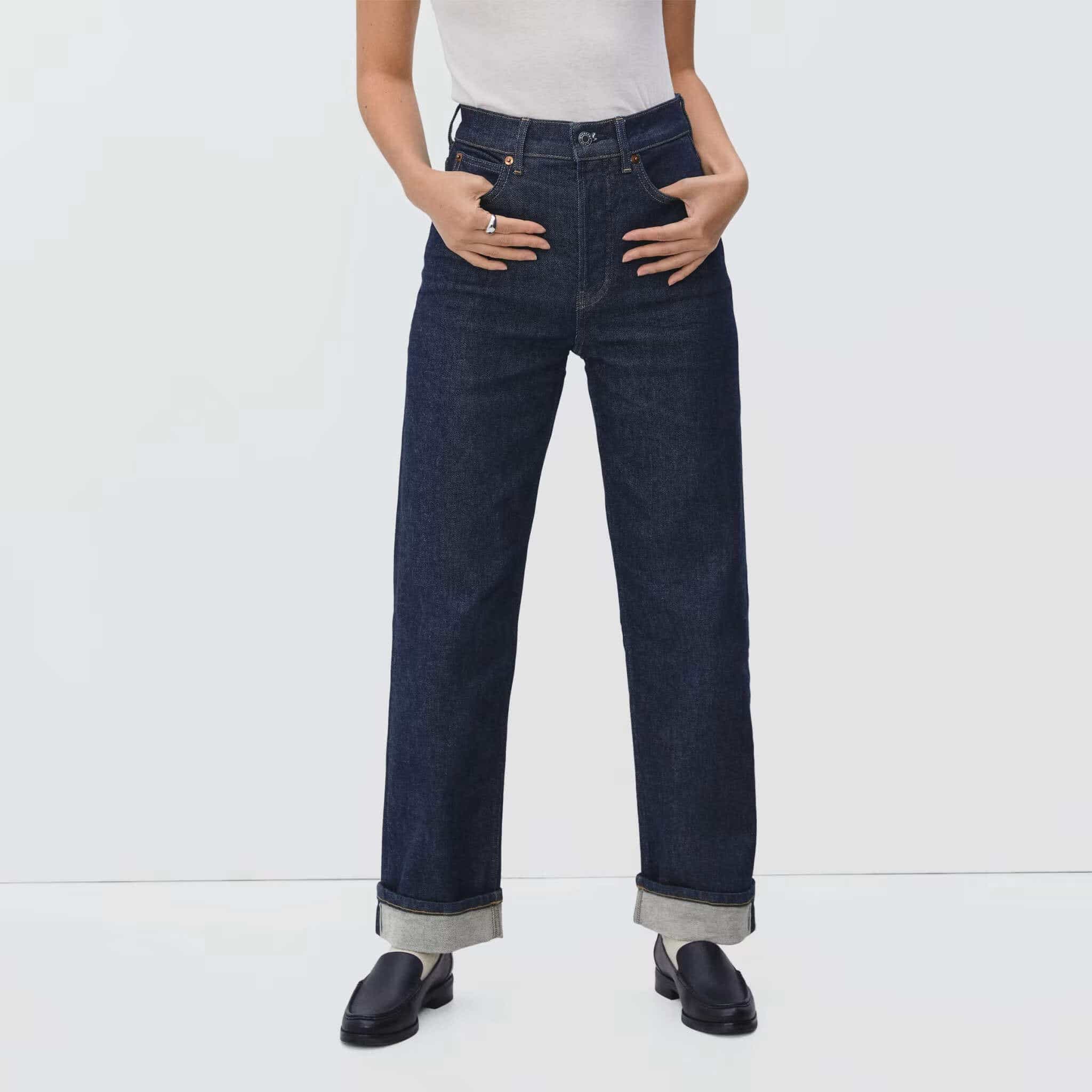 everlane way high jean