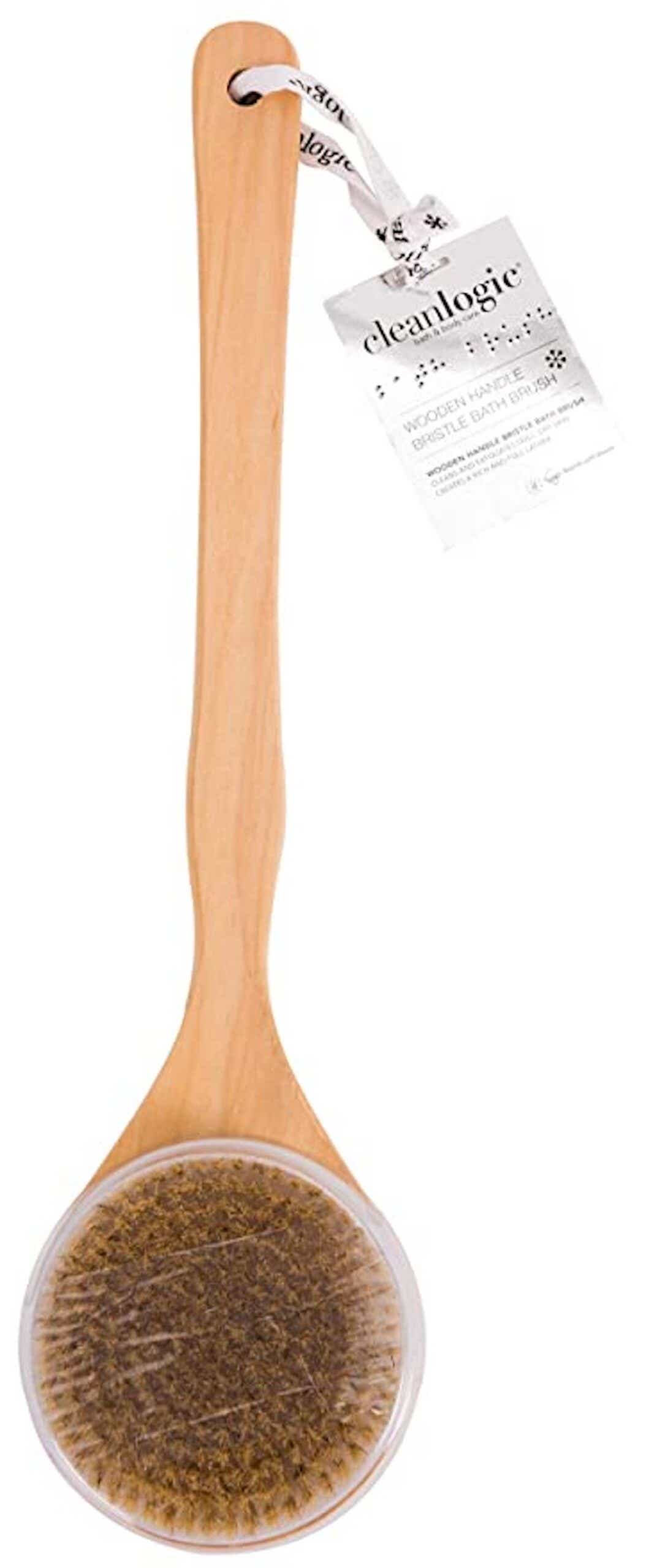 wooden handle dry brush