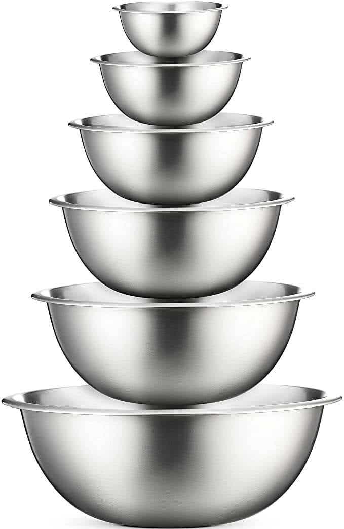 stainless steel bowls