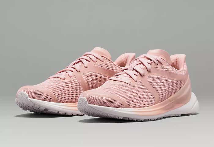 pink sneakers from lululemon