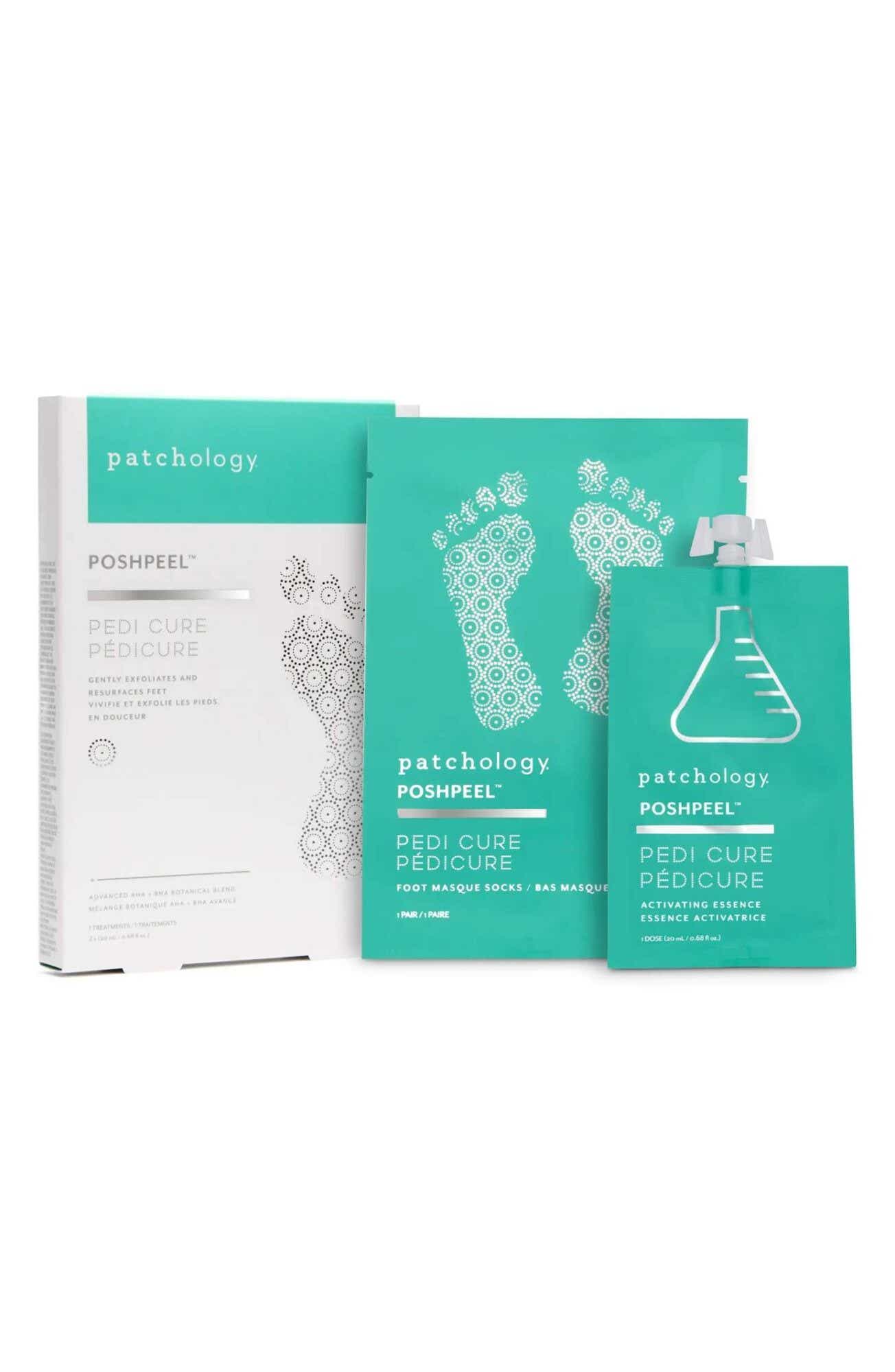 pedicure foot peel set