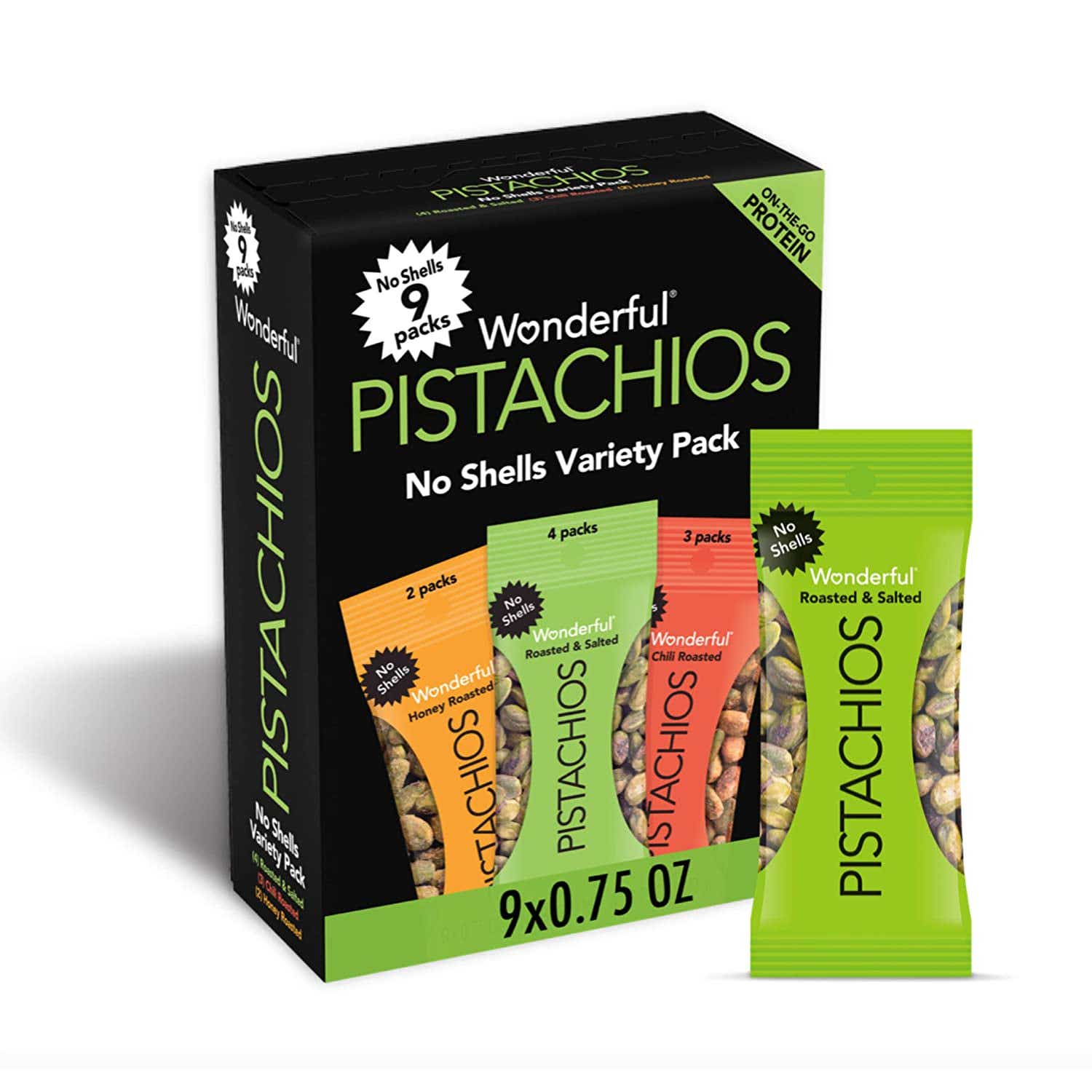 Wonderful Pistachios variety pack