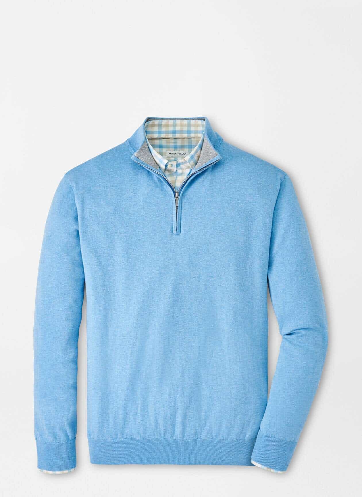 peter millar blue crest sweater