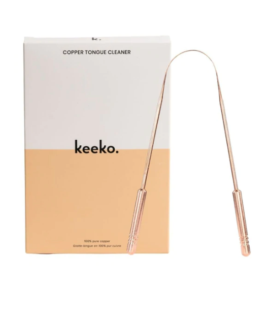 Keeko Copper Tongue Scraper