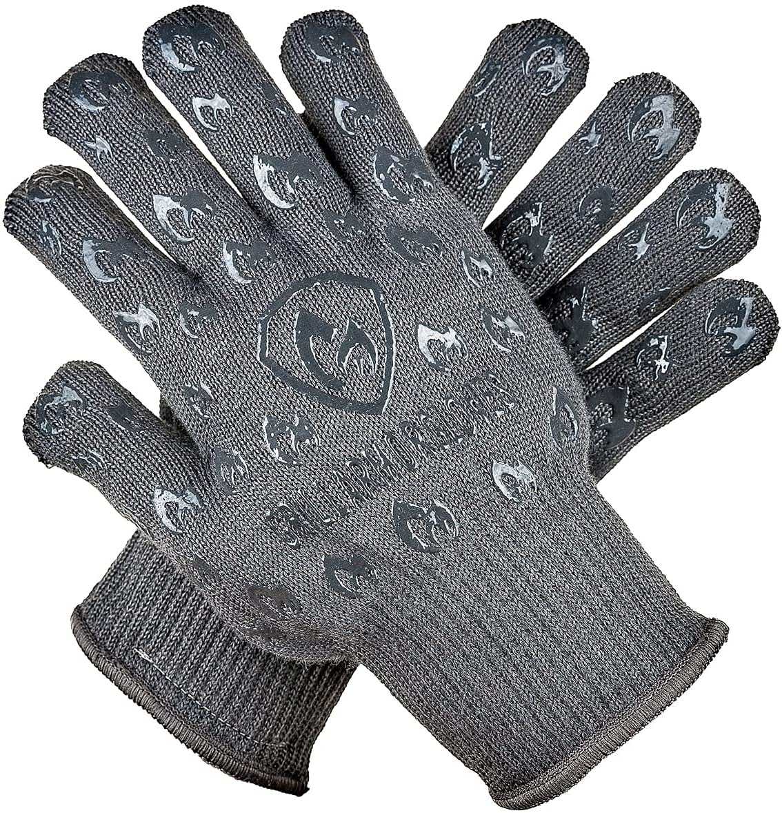 Grill Armor grey gloves