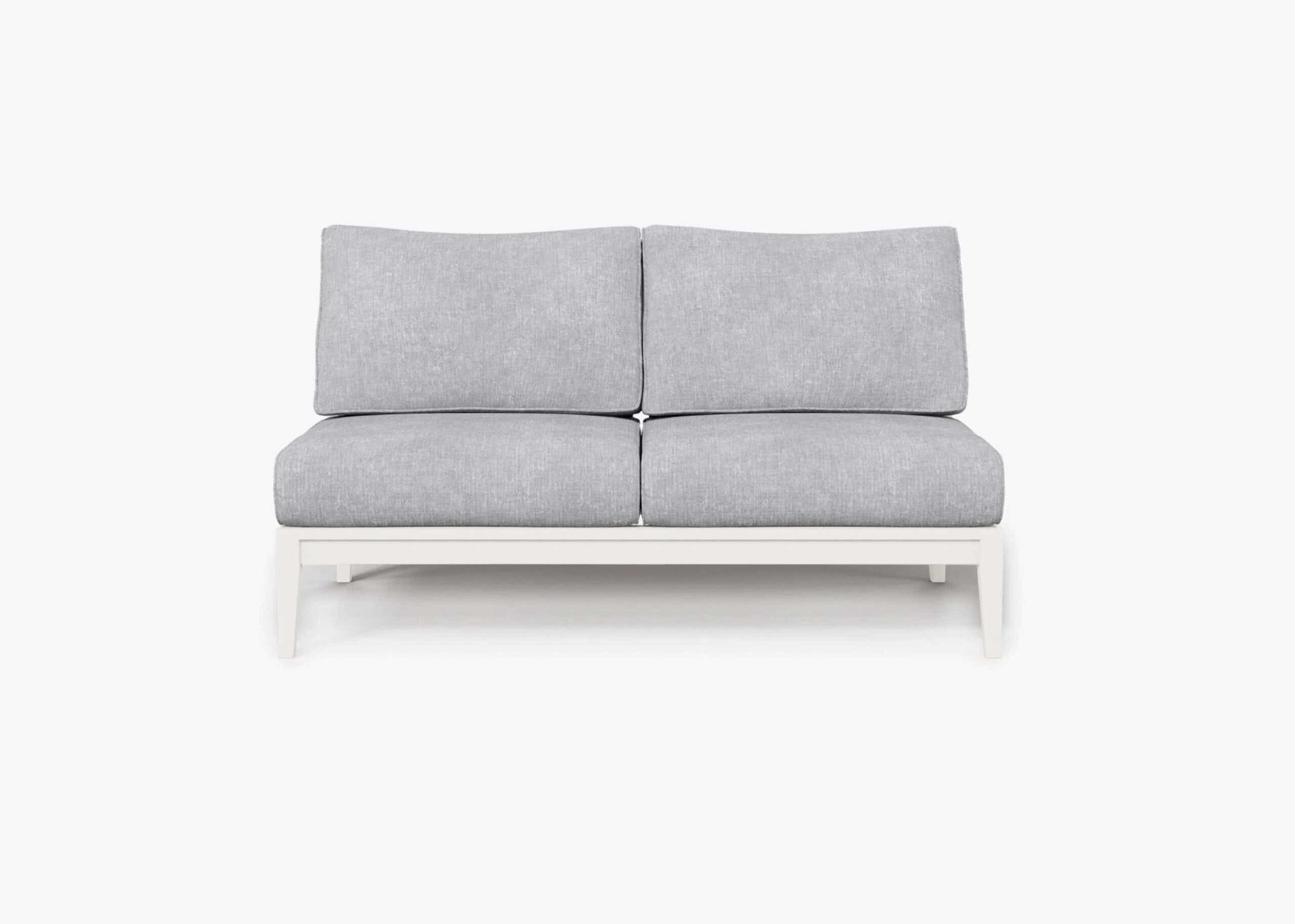 outer aluminum loveseat