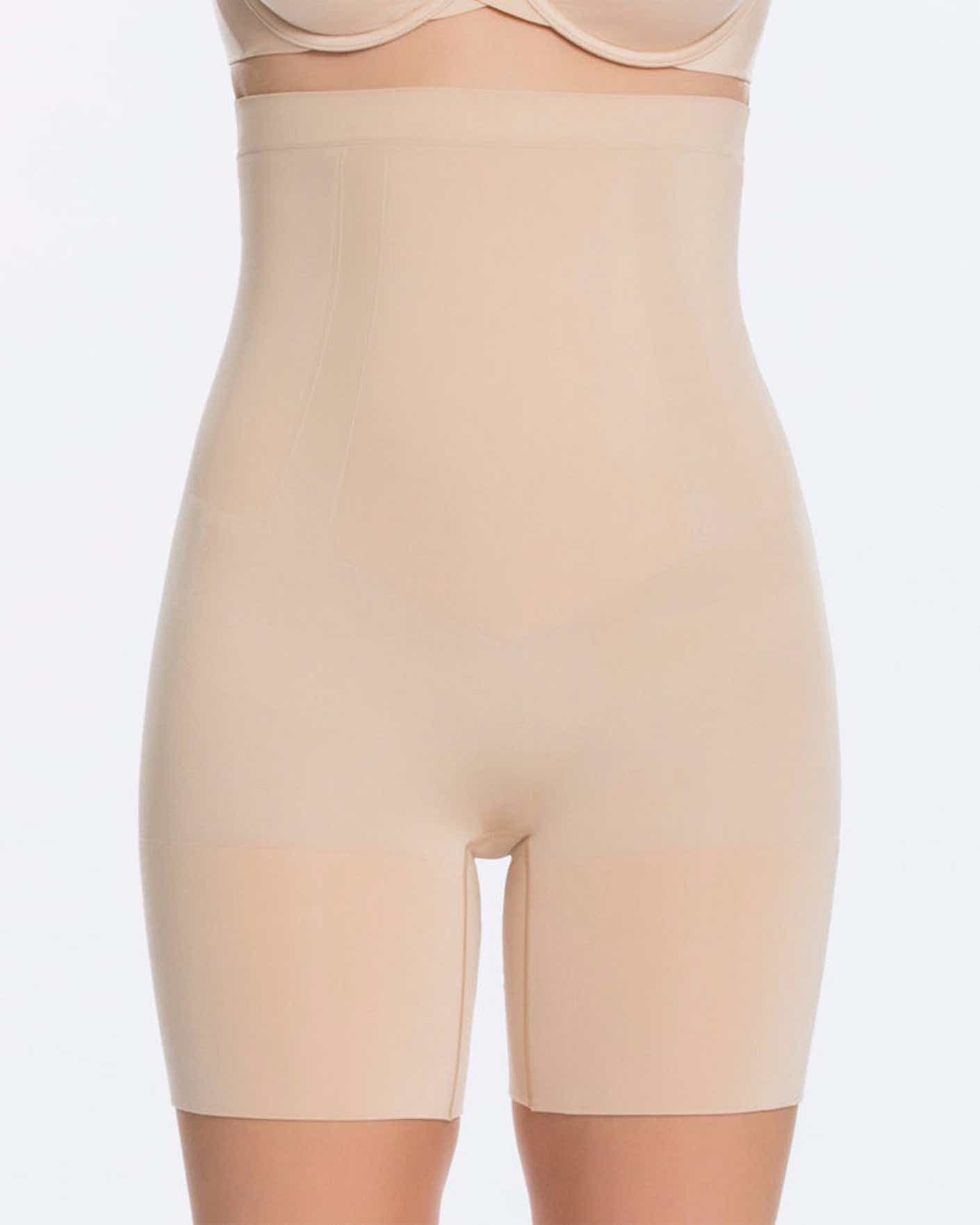 SPANX Shapewear for Women Breathable and Wicking Smoothing Mid-Thigh Short