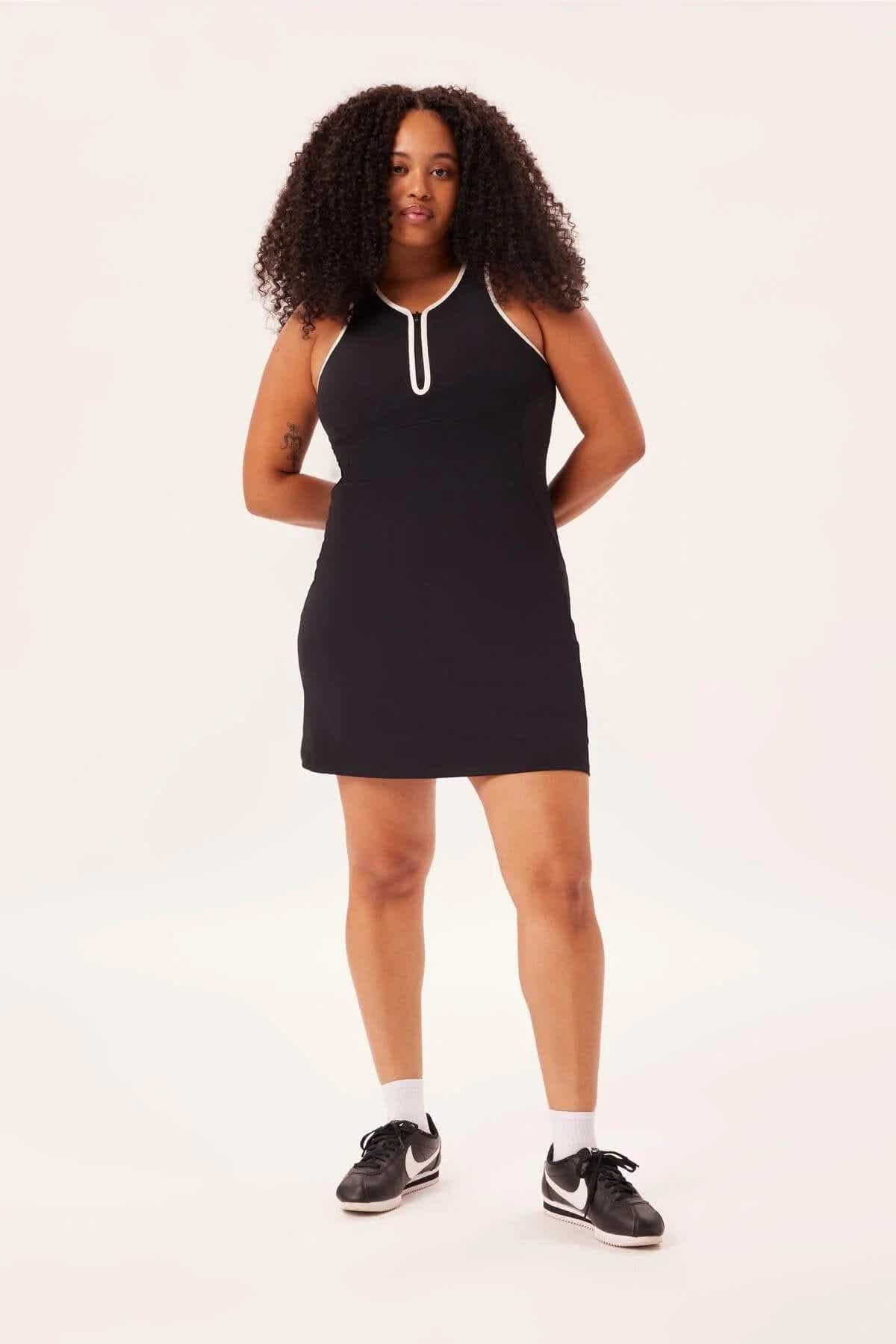 girlfriend collective tennis dress