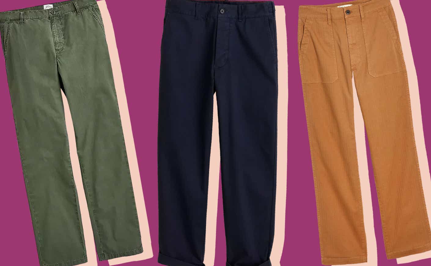 Slacks and Chinos Full-length trousers Jijil Pants Womens Clothing Trousers 