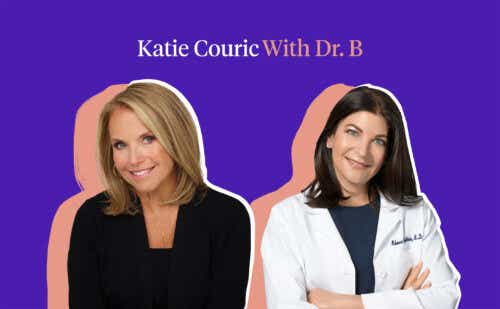 Katie Couric and Dr. Rebecca Brightman