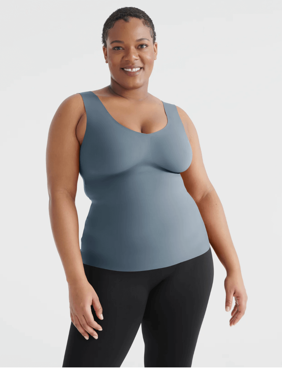  CHICFAN Plus Size Shapewear Tank Top for Women Tummy Control Shapewear  Cami Shaper Compression Tank Top Shaping Camisole : Clothing, Shoes &  Jewelry