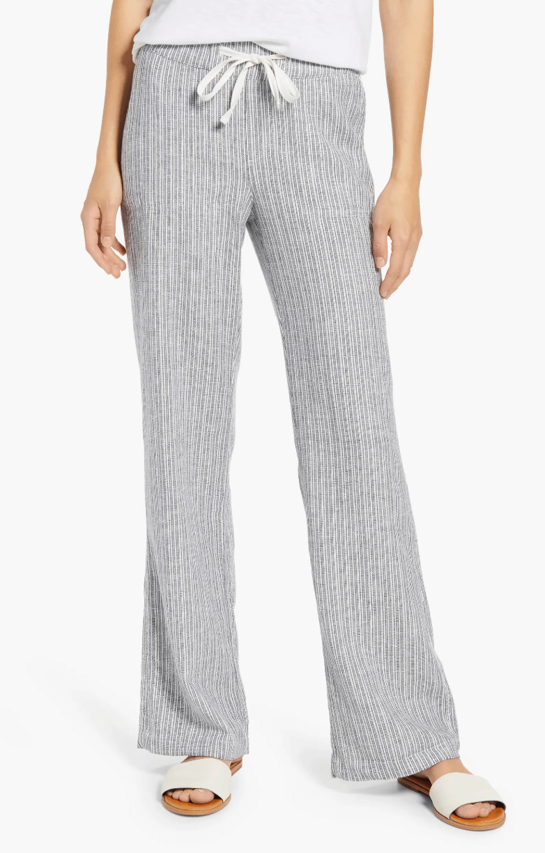 caslon linen pants