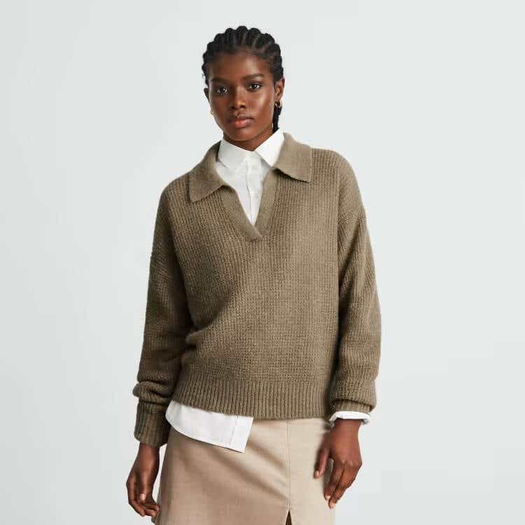 everlane alpaca sweater