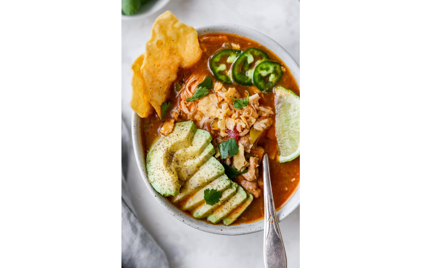 fajita soup bowl