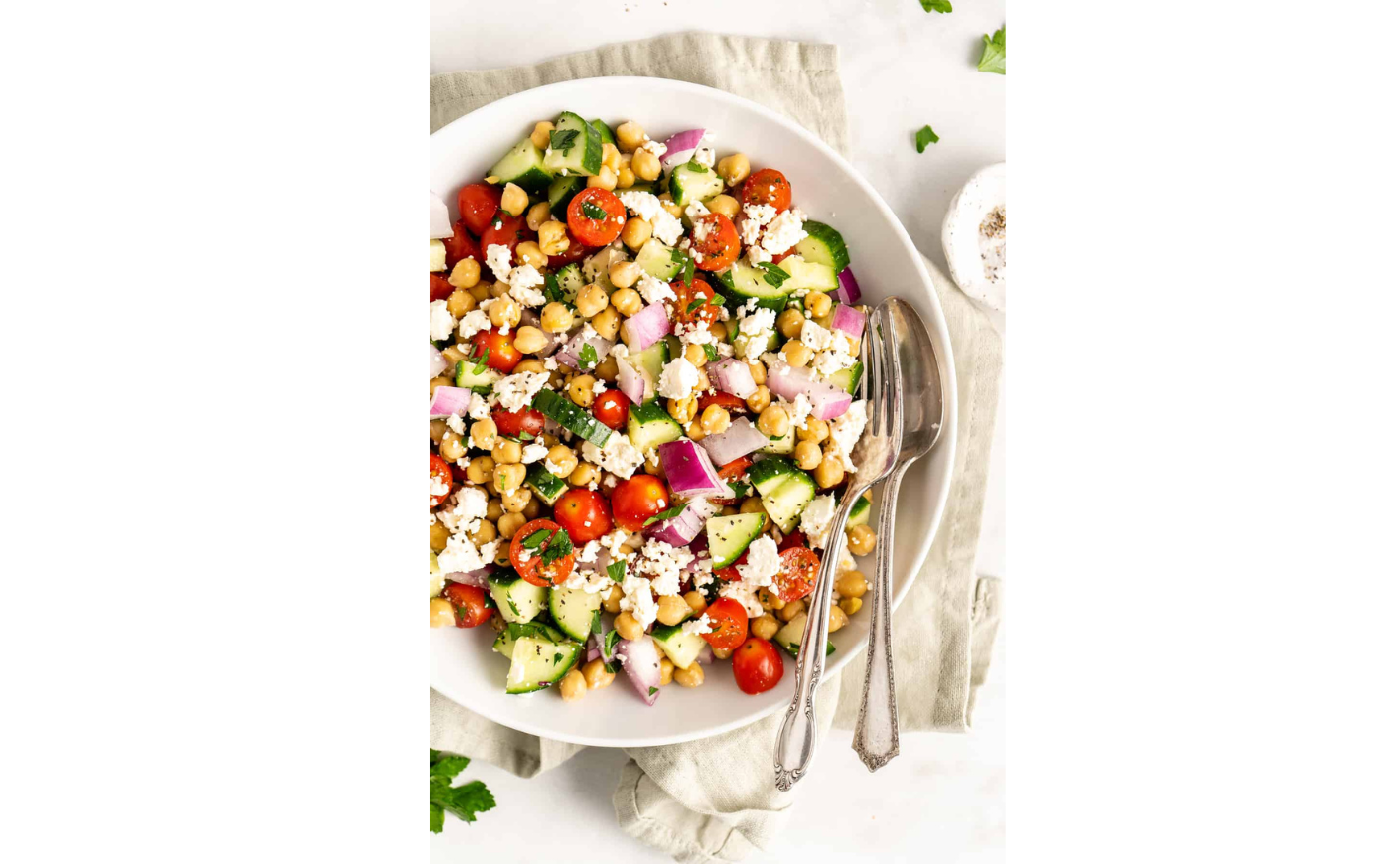 mediterranean chickpea salad