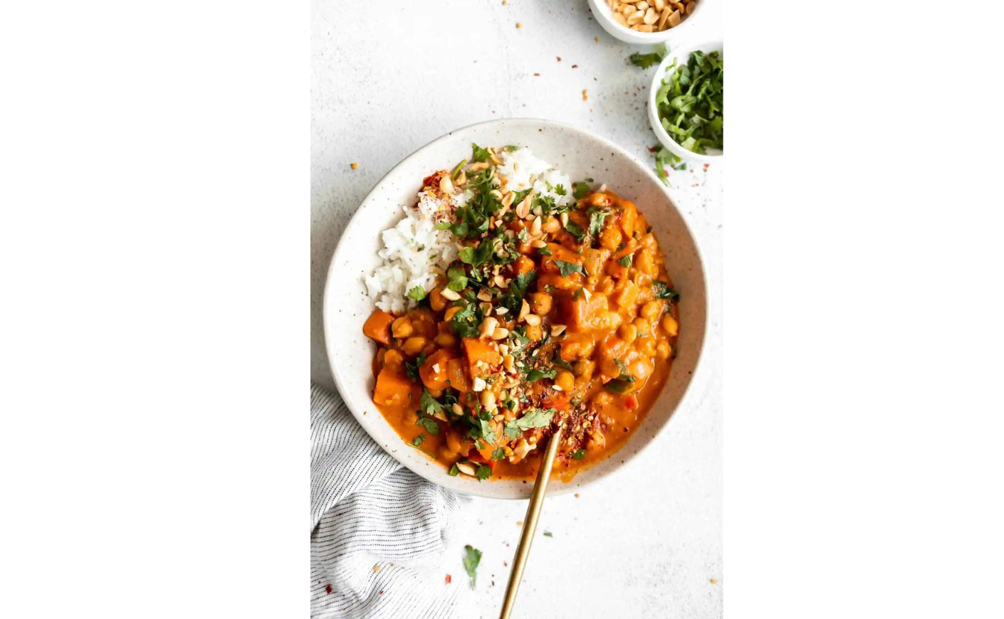 sweet potato peanut butter curry