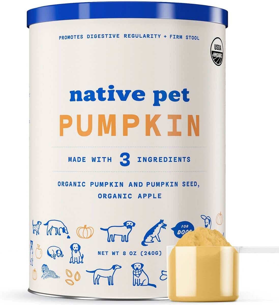 native pet pumpkin powder