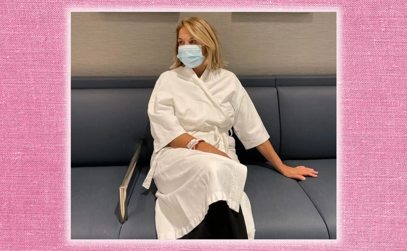 katie couric at the hospital