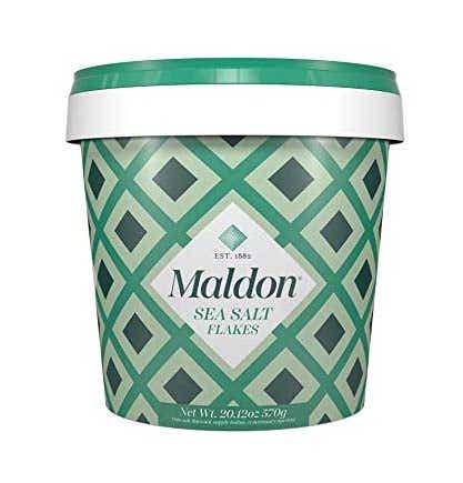 maldon sea salt container