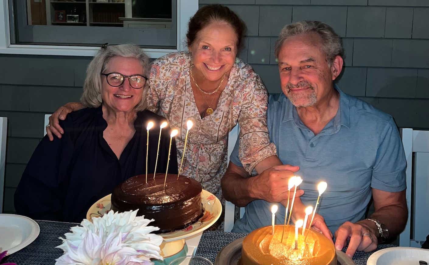 Katie couric with her sister and brother