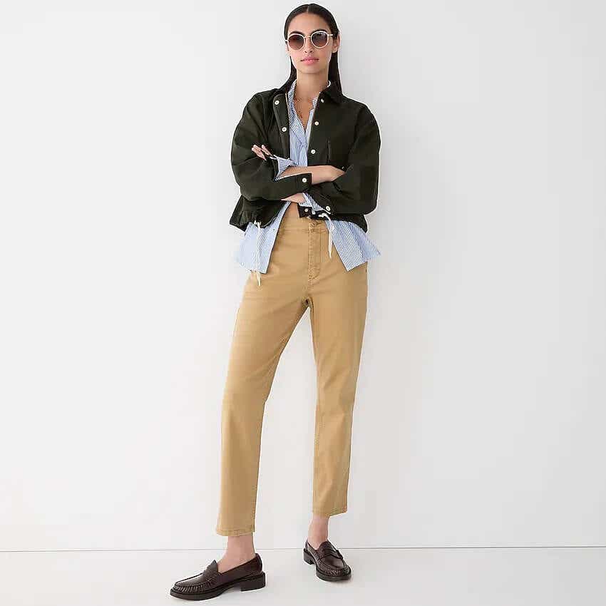 J.Crew: Sydney Wide-leg Pant In Four-season Stretch For Women