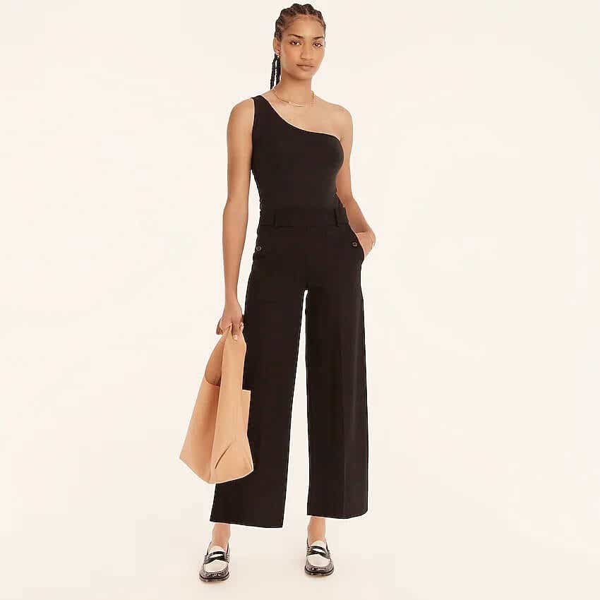 j. crew wide leg pant