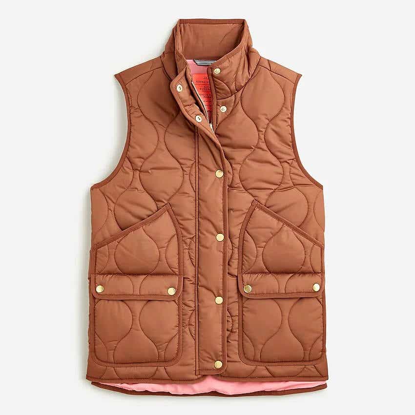 quilted vest