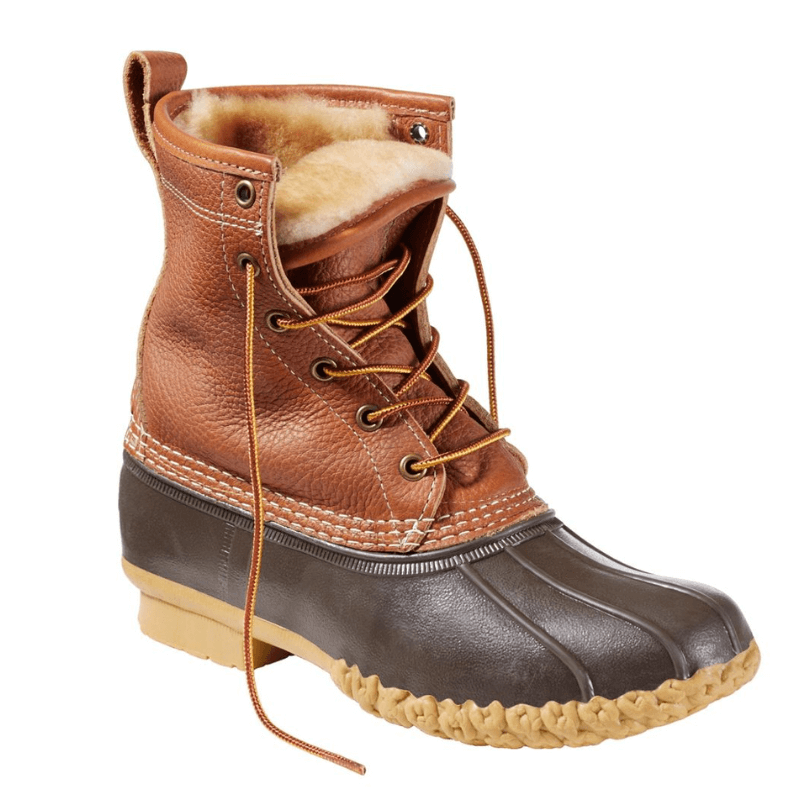 ll bean shearling bean boots