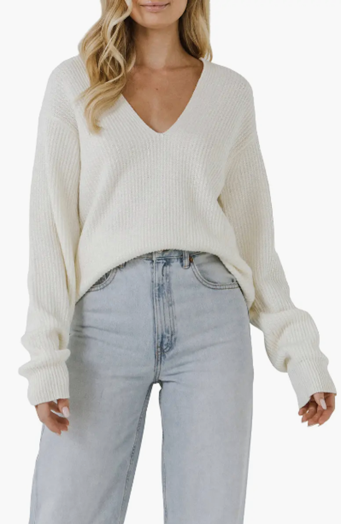 A pullover sweater