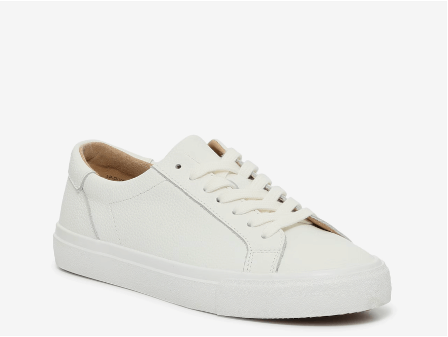 dsw white leather sneakers