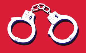 illustration of handcuffs