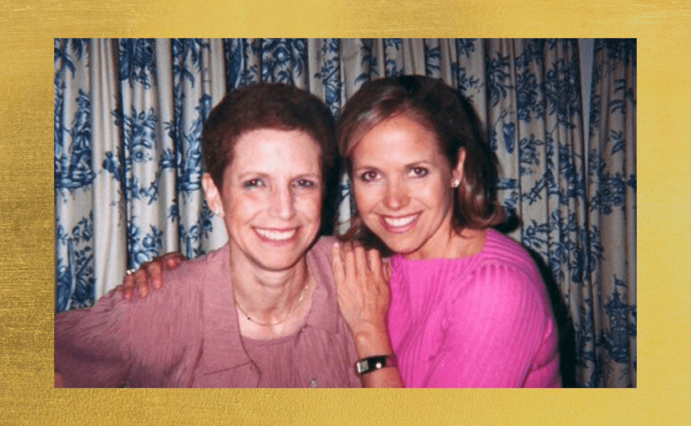 Katie Couric and her sister Emily