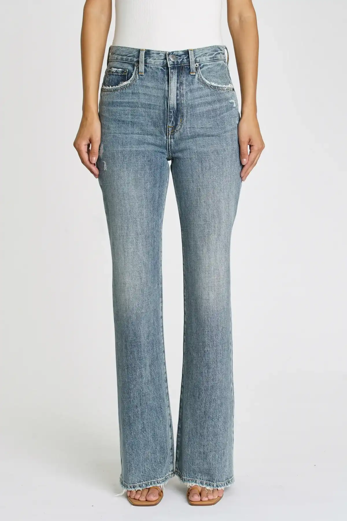 STEVIE HIGH RISE RELAXED FLARE - PULSE