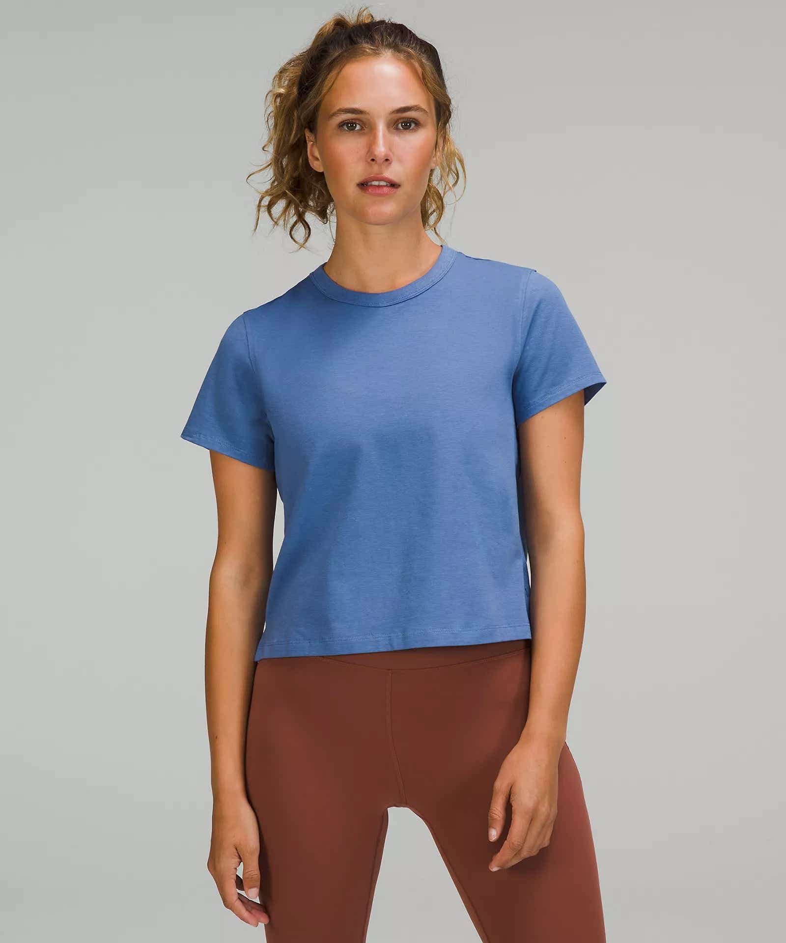 Lululemon classic-fit cotton-blend t-shirt