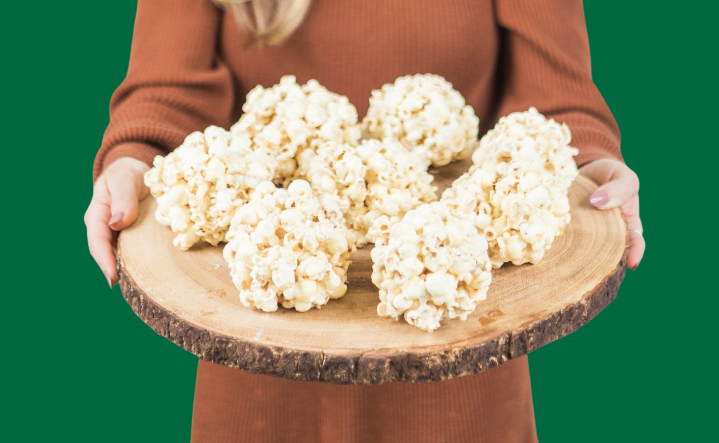 festive popcorn balls recipe