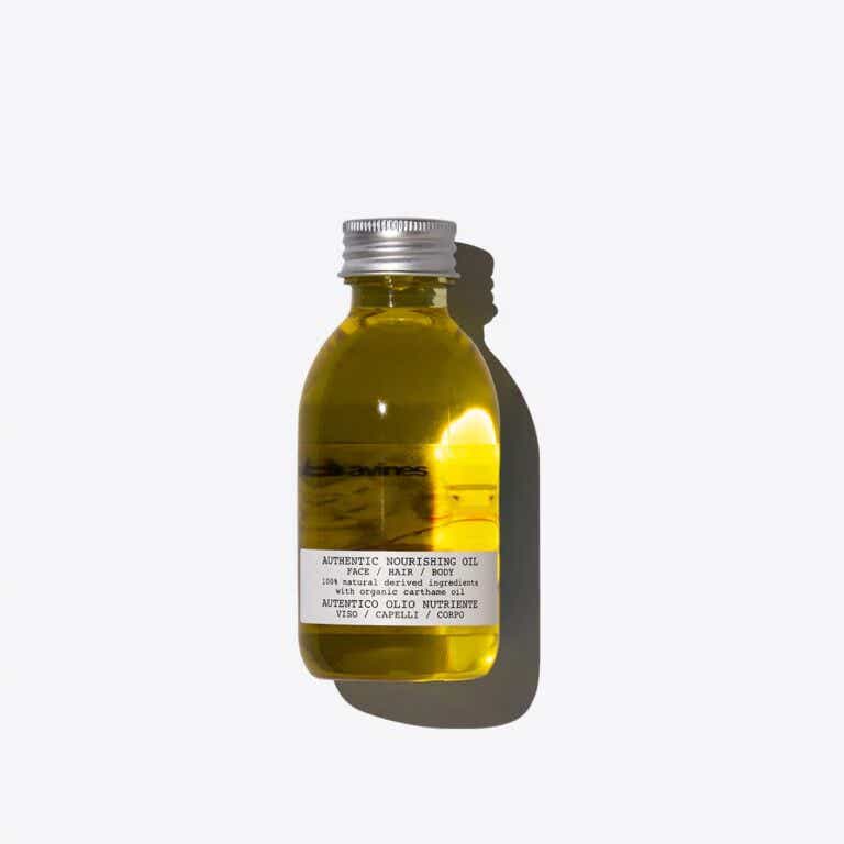 A bottle of yellow oil is pictured.