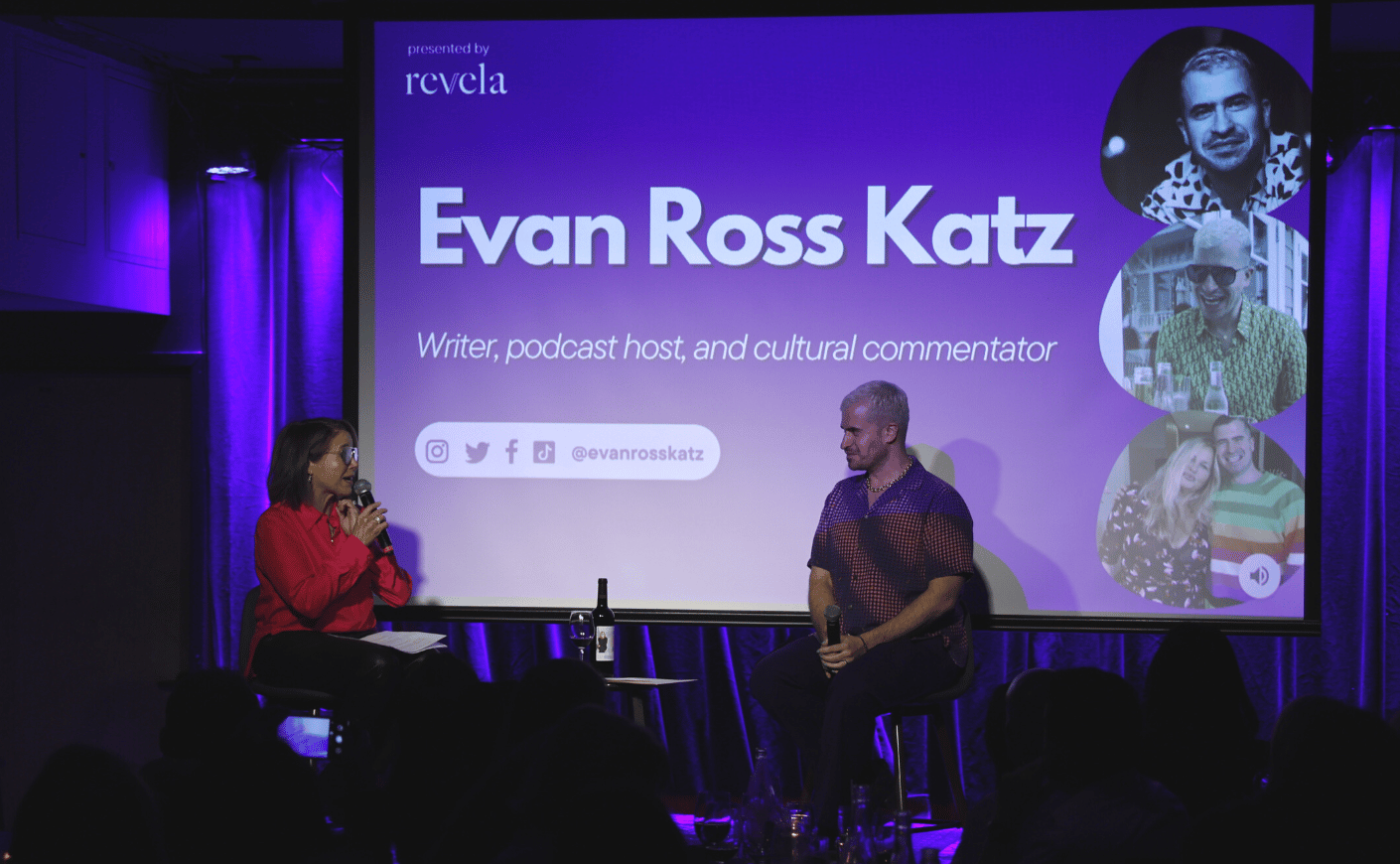 Evan ross Katz Katie Couric