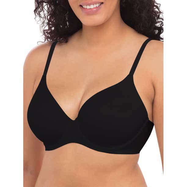 Buy Back Appeal Non Padded Wired Full Cup Everyday Wear Plus Size  Comfortable Full Support Bra - Black Online