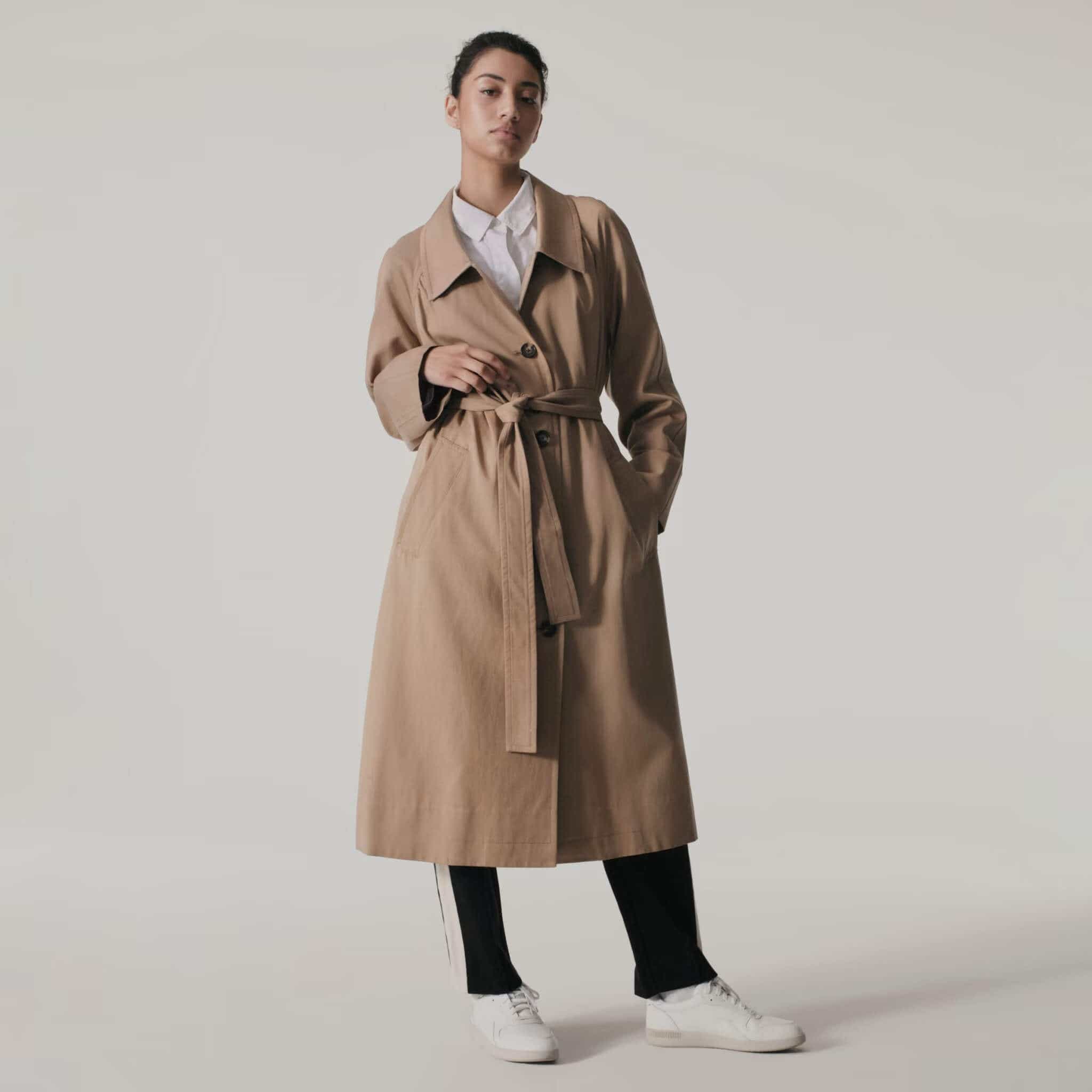 everlane trench coat