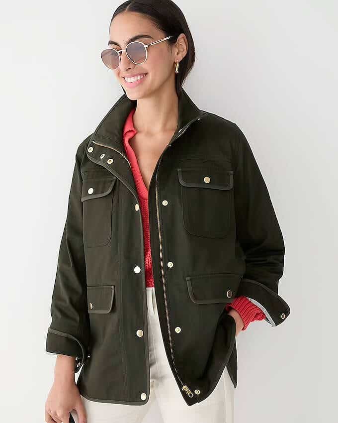 j.crew military jacket