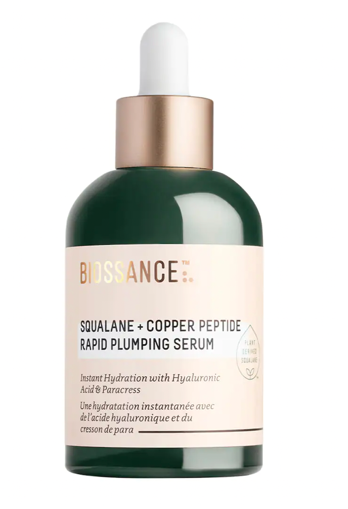 Biossance Squalane + Copper Peptide Rapid Plumping Serum