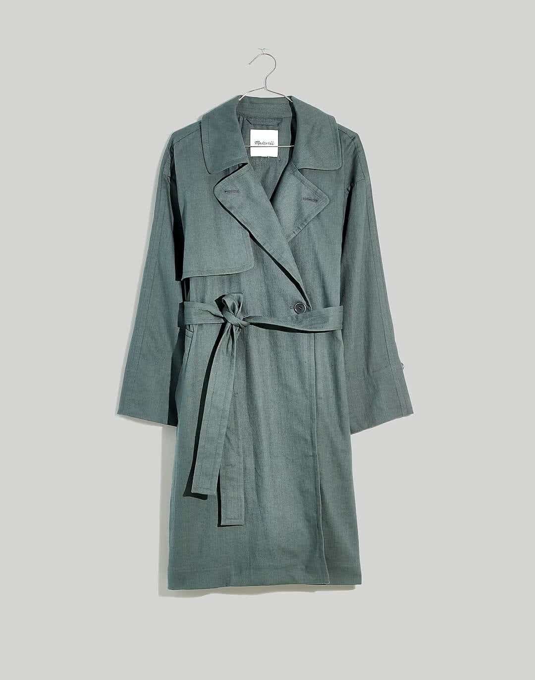madewell trench coat