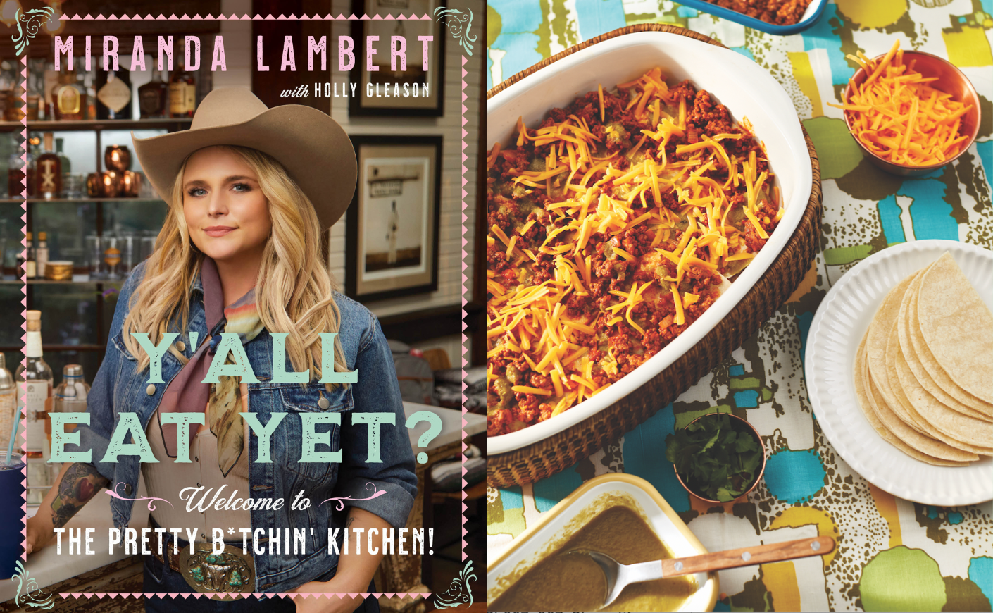 The cover of Miranda Lambert's cookbook "Y'all Eat Yet?"