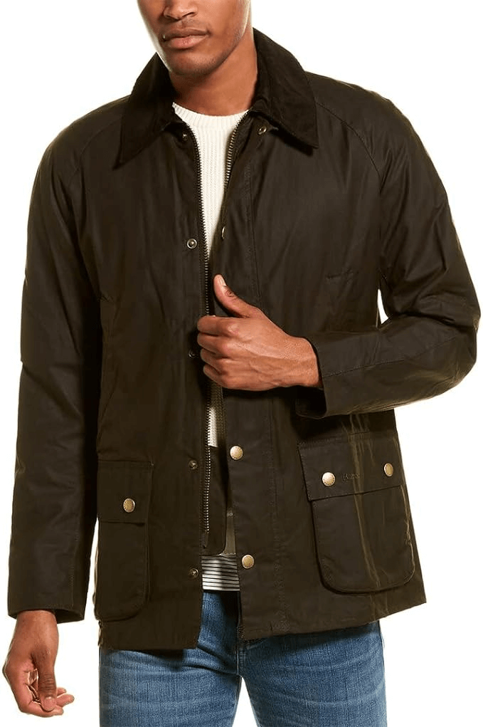 barbour ashby waxed jacket