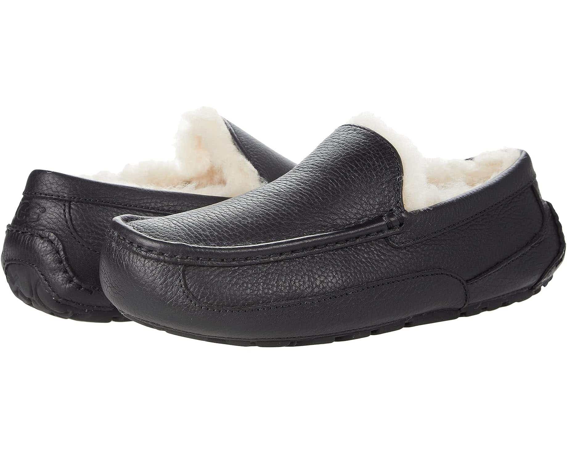 Ugg Ascot Leather Slippers
